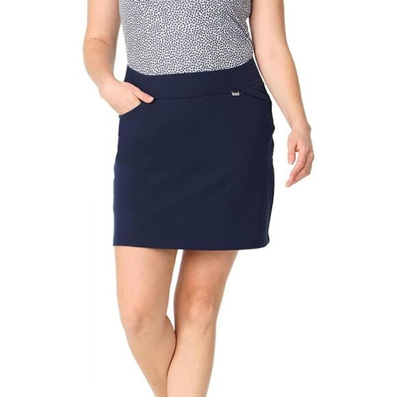 NWT Reel Life Womens Mesh Lined Tennis Golf Skort 1757480 M Blue - Picture 1 of 11